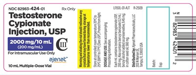 10ml Vial Label (Li150l 01 Ajt R2509 Ptc1)